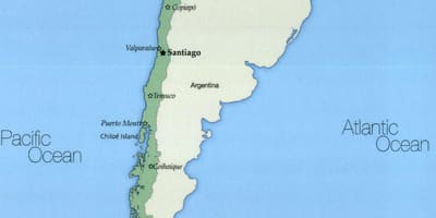 Chile iquique karta